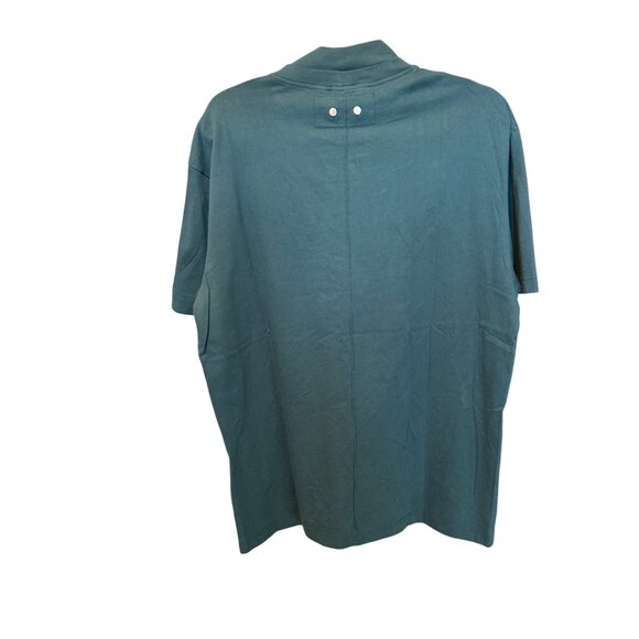 Ambush rivet T-shirt with mock neck size medium in blue - Picture 3 of 4